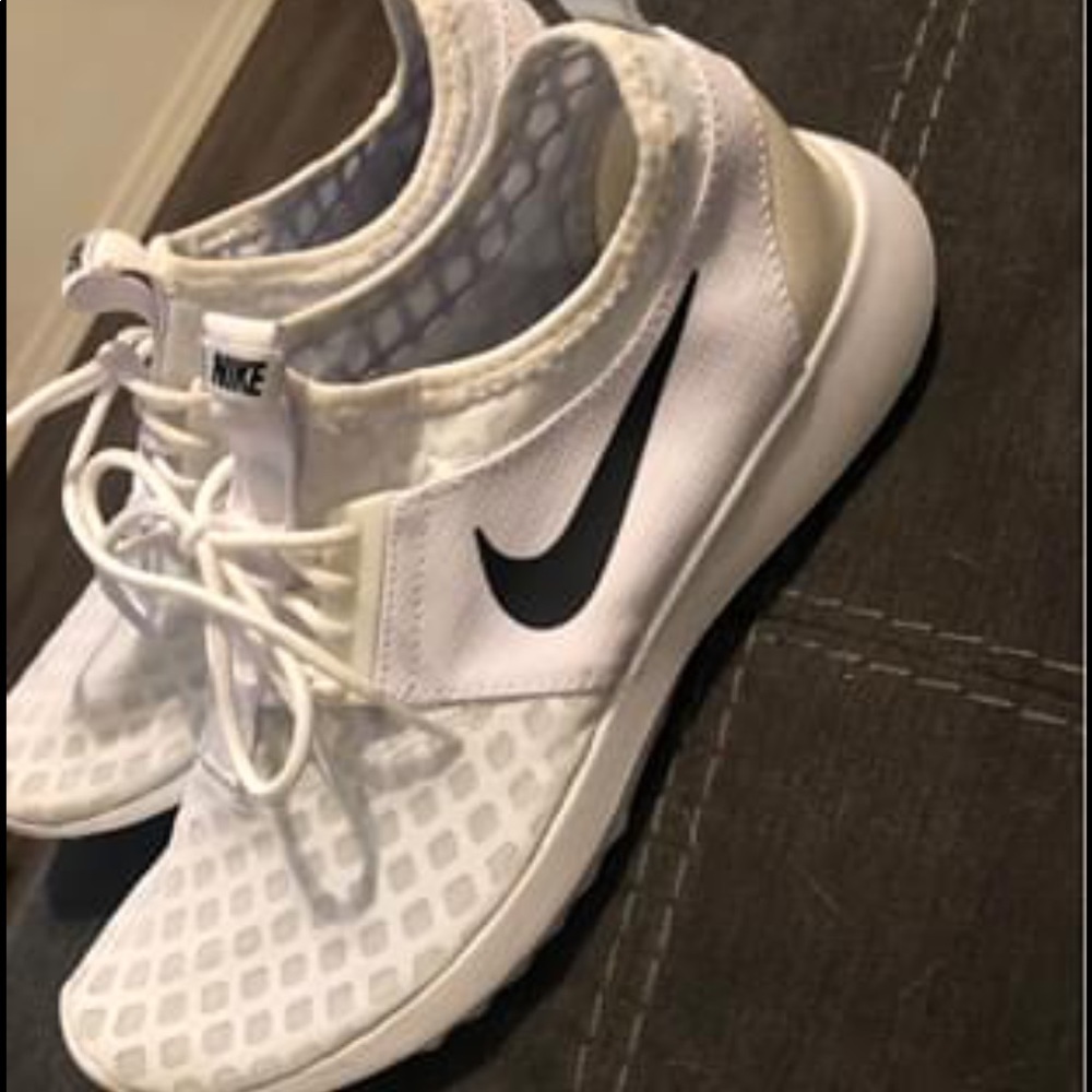 New white Nikes